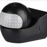 Sensor de movimento por infravermelhos V-TAC - IP44 - Preto