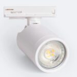 Foco Carril Monofásico para Lâmpada GU10 Branco