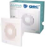 Extrator doméstico Amina Ø 100mm Branco