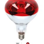 Lâmpada de infravermelhos Ø 115 mm E27 Máx. 150 W