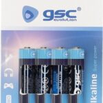 Pilha alcalina GSC evolution LR-6 (AA), Blister 4 Unid