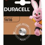 Pilha de lítio Duracell CR1616 Blister 1