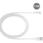 Cabo USB para iPhone 5/5s/6/6s/7 – 1,5 m