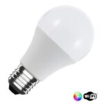 Lâmpada Inteligente LED E27 9W 806 lm A60 WiFi RGBW Regulável