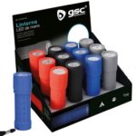 Lanterna 9 LED borracha