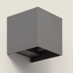 Aplique de Parede Exterior LED 6W Iluminação Dupla Cara New Eros Cinzento Temperatura Cor 4000K