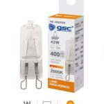 Lâmpada halógena para forno 42W G9 2600K