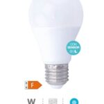 Lâmpada LED standard com sensor crepuscular 9W E27 6000K